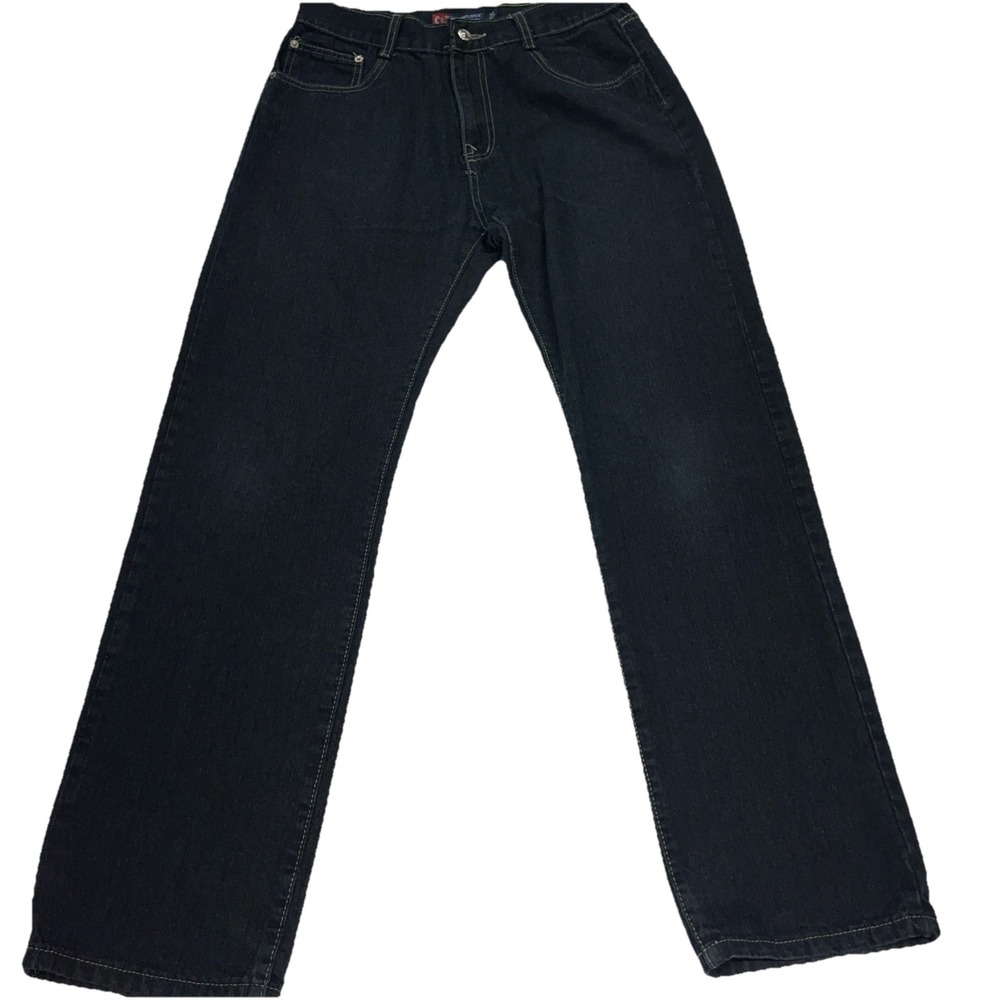Cambridge Classics Men's Blue Jeans Size 36 Staight Leg Dark‎ Wash